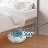 Stainless Steel Extendable Mop Handle with 2 Microfiber Replacement Heads