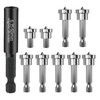 Wjelet 10PCS Drywall Screw Bit Set, Drywall Screw Depth Setter,