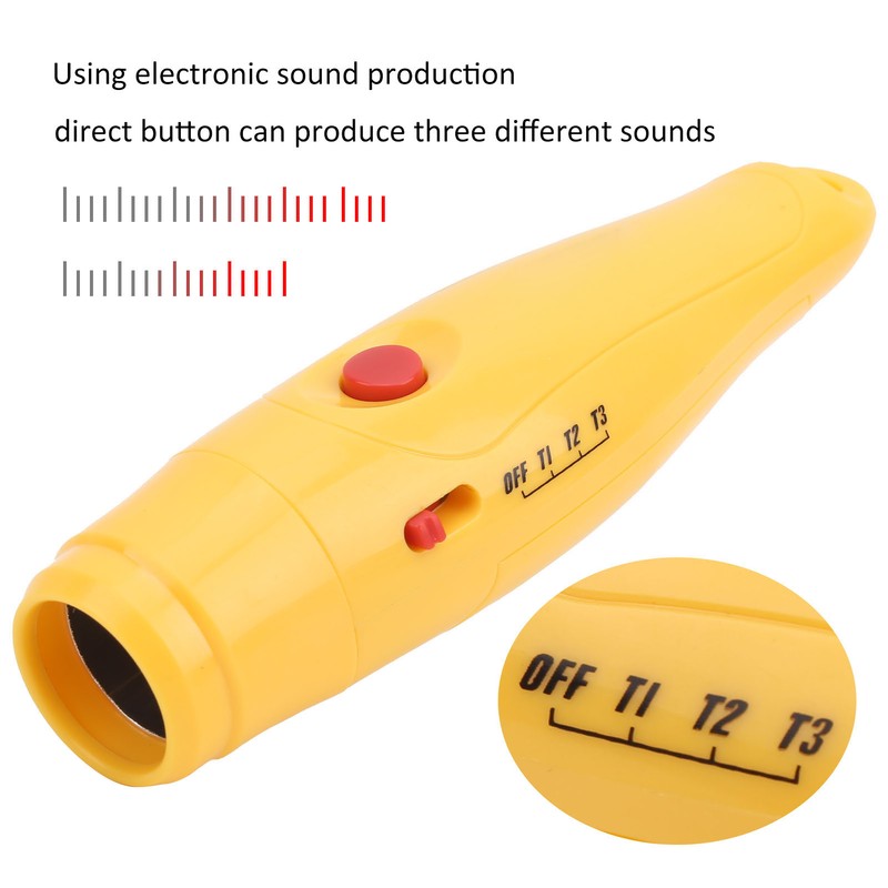 ABS High Decibel 120DB Three Gears Adjustable Electronic Whistle with