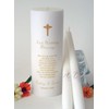 Gold Irish Wedding Unity Candles