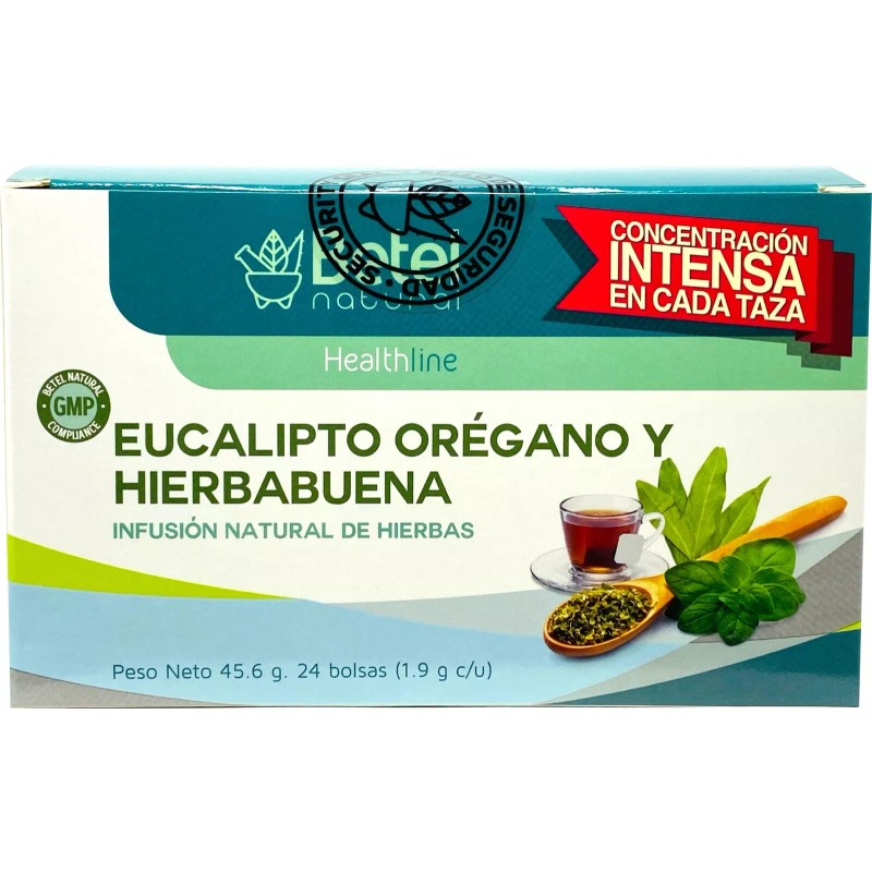 Betel Natural Eucalipto, Oregano, & Hierbabuena Tea by Betel Natural