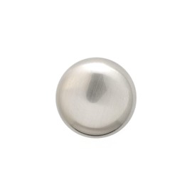 Richelieu Hardware BP492338195 Classic Metal Knob, 5/4",Brushed Nickel