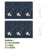 haozaikeji Bed Curtain Dorm Bunk Single Sleeper Blackout Shading Cloth