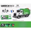 HJL Remote Control Garbage Truck with Lights Sounds RC sanitation
