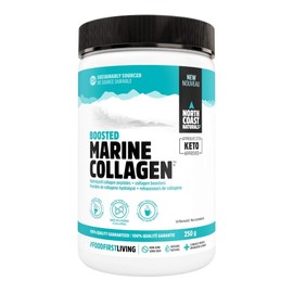 NORTH COAST NATURALS North Coast Naturals C Boosted Marine Collagen peptidesC Contains Type I Peptides C 250 g C Unflavoured