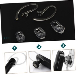 Gatuida 40 Pcs Sets Noise Reduction Earbuds Covers Hooks Comfortable Earbud Tips for Sleep