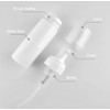2 Pack 120ml White Plastic Foam Pump Bottles Empty Refillable