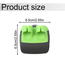 Tabanzhe Vegetable Peeler for Kitchen-2PCS Hand Palm Sharp Peelers with Comfortable Rubber Finger Grips Kitchen Gadget for Pumpkin Carrot Cucumber Potato Peeling