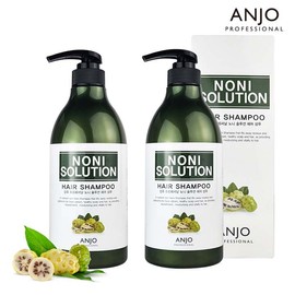 Shampoo that improves your hair![Ange] Upgraded Noni Shampoo 750ml Hair Root Strengthening Dandruff Removal - Anjou Noni Solution Shampoo 3 x (Gift Wrapped) / 머릿결 좋아지는 샴푸! [앙쥬] 업그레이드 노니샴푸 750ml  모근강화 비듬 제거 - 앙쥬 노니솔루션 샴푸 3개 (선물포장)