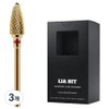BESSIE Leahbit Gold Magnum Nail Bit M, 3 pieces, gold / BESSIE 리아비트 골드매그넘 네일비트 M, 3개, 골드