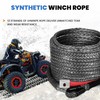 Synthetic Winch Rope ¼ inch x 50ft - Winch Cable