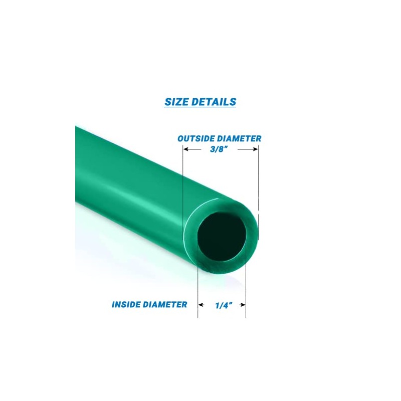 Neo-Pure - 3/8" OD LLDPE Polyethylene Tubing 500 ft Roll