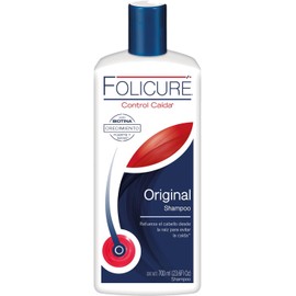 Folicuré Shampoo Original control caída con FolisacáridosTM, Pantenol y Biotina 700 ml