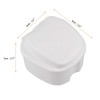 Denture Case, Denture Cup with Strainer, Coolrunner Denture Bath Box