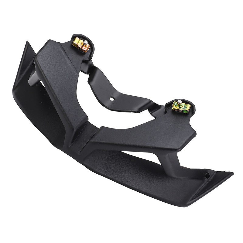 Motorcycle Front Spoiler Black Increase Stability Aerodynamic Wing Kit for