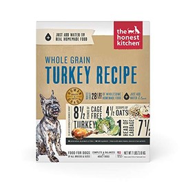 The Honest Kitchen Dehydrated Whole Grain Turkey Dog Food Recipe, 7 lb Box