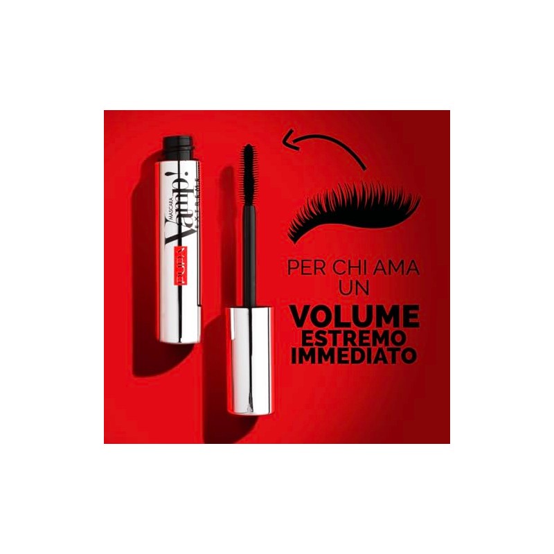 Pupa Milano Vamp! Extreme Mascara - 010 Extra Black for