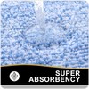 smiry Microfiber Non-Slip Bath Mats for Bathroom, Extra Soft Absorbent