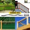 VEVOR Deck Balusters, 32.25"x1" Metal Deck Spindles, 51 Pack Staircase