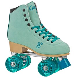 Candi GRL Carlin Quad Roller Skates Green/Blue Size 10
