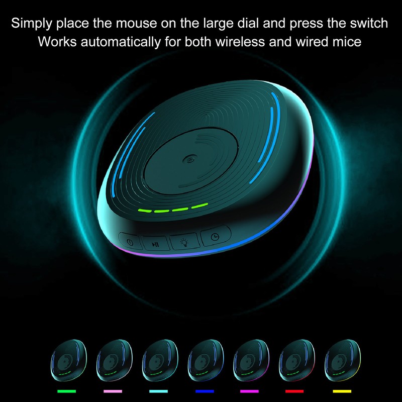 Undetectable Mouse Mover Adjustable Timing Plug and Play Silent Auto