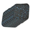 Besportble 8pcs Exercise Equipment Mat Exercise Pad Rubber