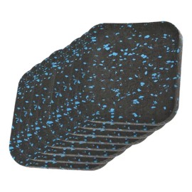 Besportble 8pcs Exercise Equipment Mat Exercise Pad Rubber                                                                                            