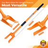 Gutster 48” Demolition Pry Bar & Crowbar – Oval Handle