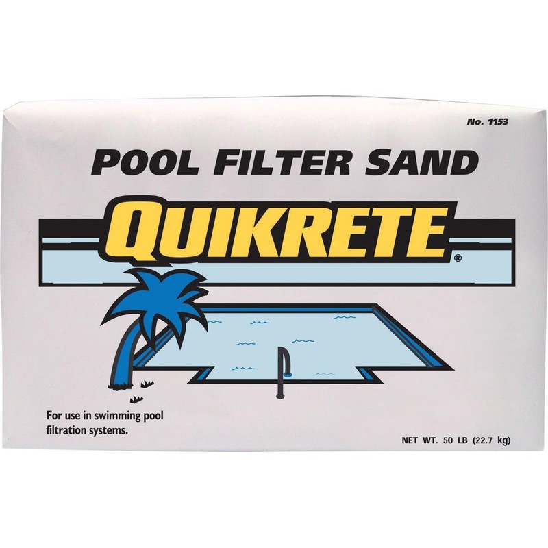 Quikrete Pool Filter Sand Swimming