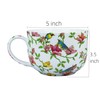 24oz Large Coffee Cups Soup Mugs with Handles Traditional Large