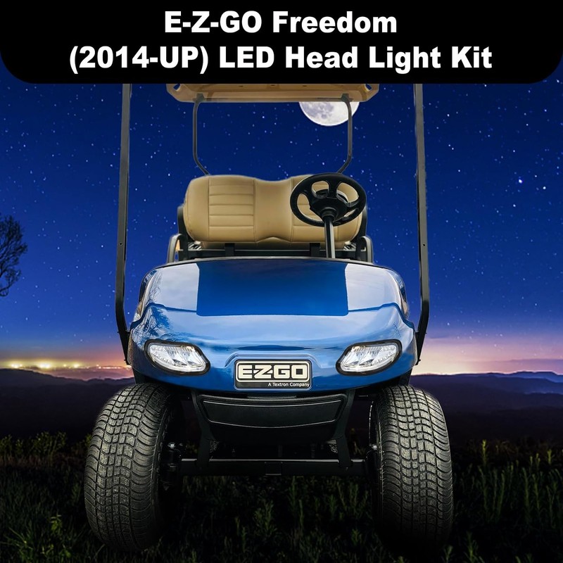 Orle Oko LED Head Light Kit For EZGO Freedom TXT