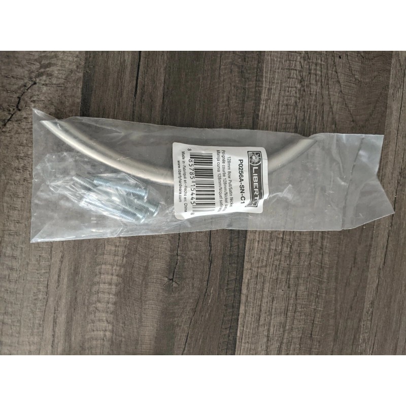 Liberty P0256CA-SN Satin Nickel 5" Bow Cabinet Drawer Pull Knob