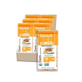 Thin Cakes Organic Corn Salted Pack 6