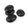 QYLHH 4 Pcs Hot Massage Stones Set Natural Basalt Warm