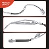 A-Premium Front Driver and Passenger Brake Hydraulic Hose Compatible with