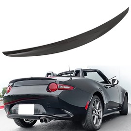 ALEGE Spoiler Wing Fit for Nissan Maxima 2016-2022 Rear Trunk Spoiler Wing Carbon Fiber Glossy Black
