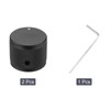 sourcing map 2PCS Guitar Knobs Metal, Volume Tone Control Dome