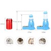 Wontee 3 in 1 Hamster Hanging Water Bottle Pet Auto