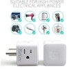 Generic Power Plug 4 outlets Wall Strip Cube (4 Way