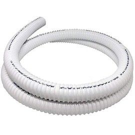 Sealproof Rollerflex RV Potable Water Fill Hose, 1-3/8", 12 FT RV Fexible PVC Tubing, White
