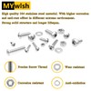 Mywish 800Pcs M2 Screw Assortment Kit 304 Stainless Steel Hex