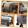iplusmile 4pcs Furniture Risers Bed Leg Pads for Sofa Chair