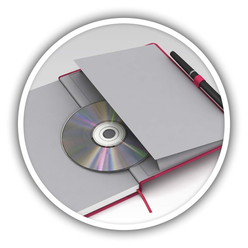 Oxford Signature A5 Hardback Cover Casebound Journal Notebook Ruled 160