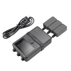 LYONGTECH Display Battery Charger for DJI Mini 3,Mini 3 Pro Drone,LCD 5 in 1 Rapid Charging Hub