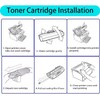 TOPWONDA W9060MC Toner Cartridge W9060 W9060MC Black Toner Replacement for