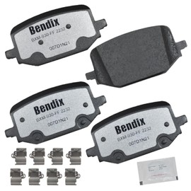 Bendix Fleet Metlok MKD2232FM Semi-Metallic Rear Brake Pads for Ford Explorer 2024-2020