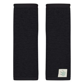 JYOKO Kids Universal Seat Belt Pad for Baby Seat, Buggy, Car Seat (17 x 18, Black Series)