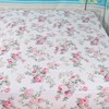 Soft Queen Fitted Sheet Floral Printed, 100% Cotton Decorative Deep