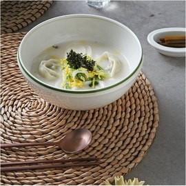 Syracuse Maple Cozy Green Cotton Utensils 1p / 시라쿠스 메이플 코지 그린 면기1p