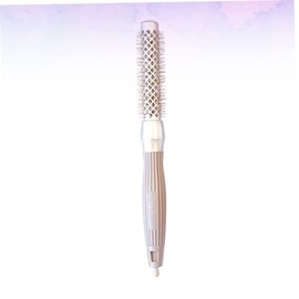 Gatuida 1Pc Professional Aluminum Tube Curling Comb for Salon and Home Use Ergonomic Design Multi Purpose Hair Styling Tool for Curling and Blow Drying